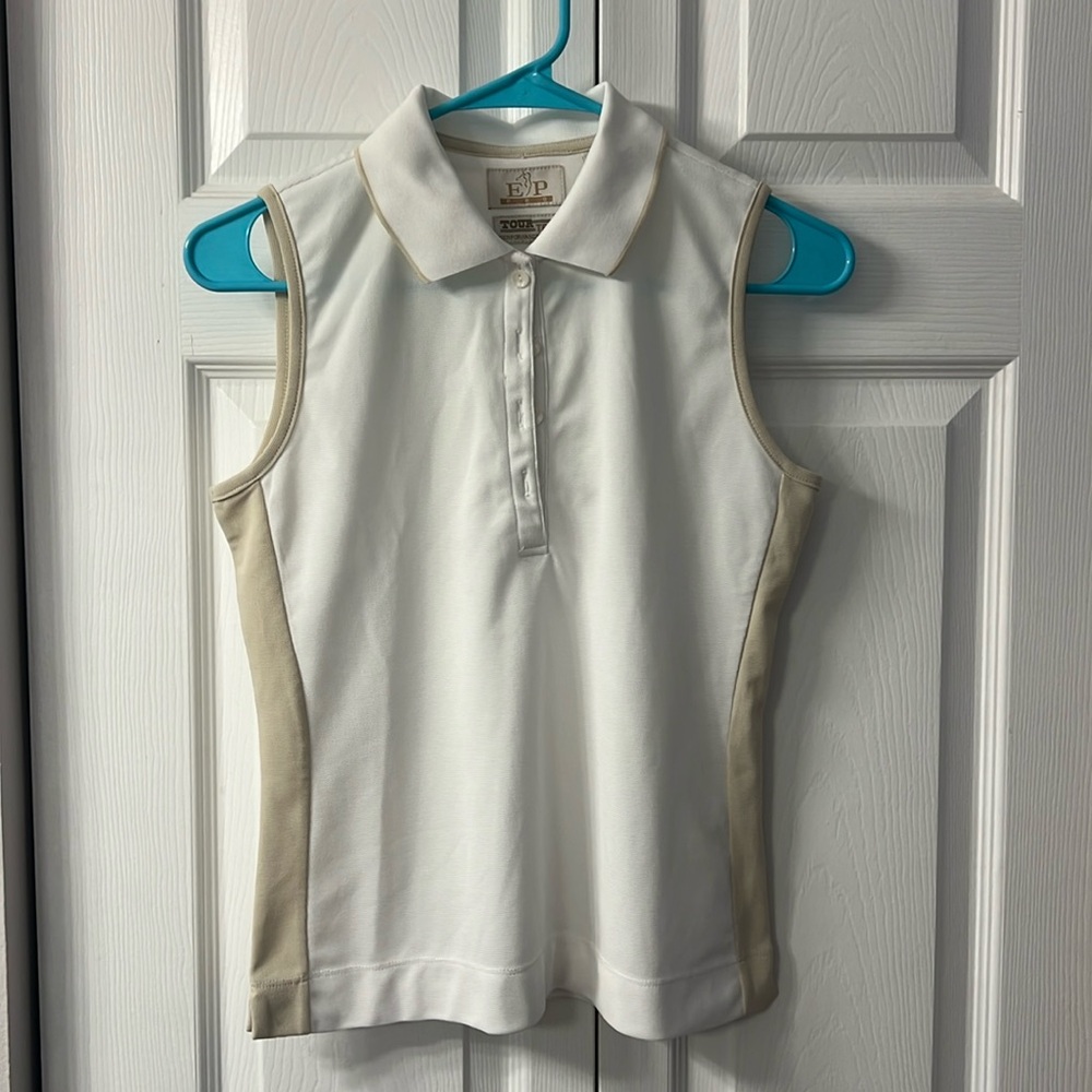 NWOT EP Tour Tech Performance tank polo
